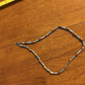 5/$20 Wood and Metal Beaded Necklace